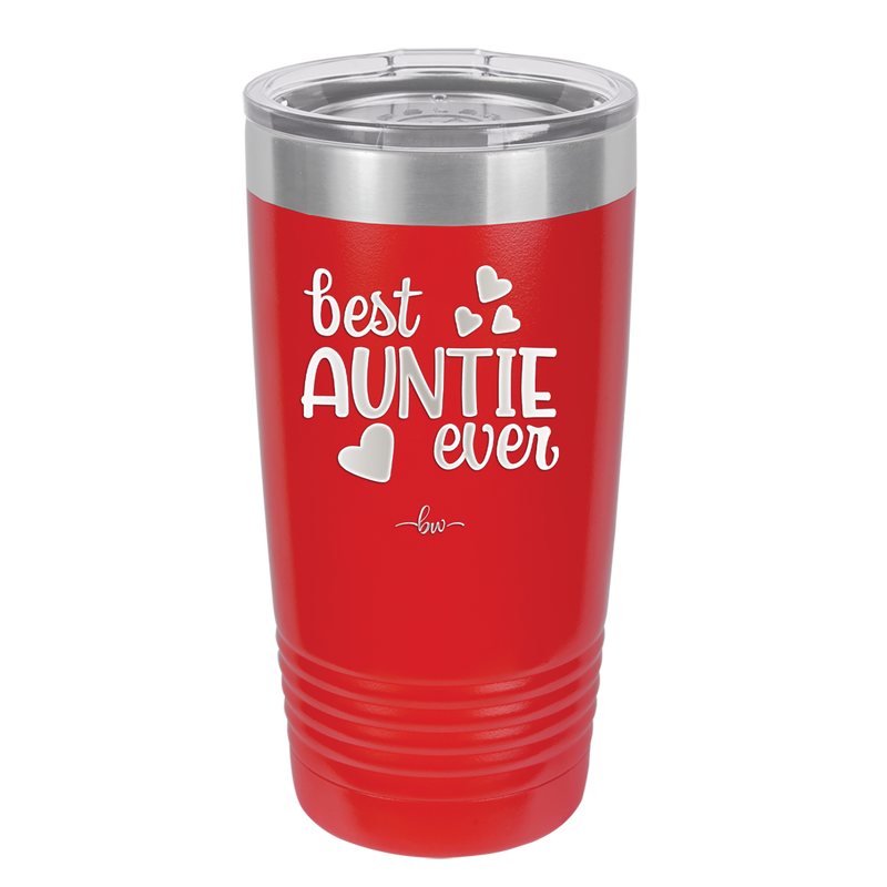 Best Auntie Ever - Laser Engraved Stainless Steel Drinkware - 2114 -