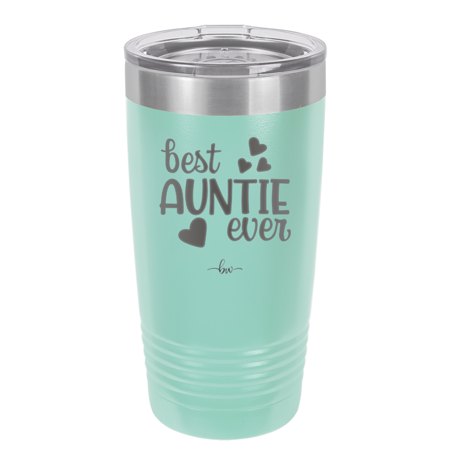 Best Auntie Ever - Laser Engraved Stainless Steel Drinkware - 2114 -