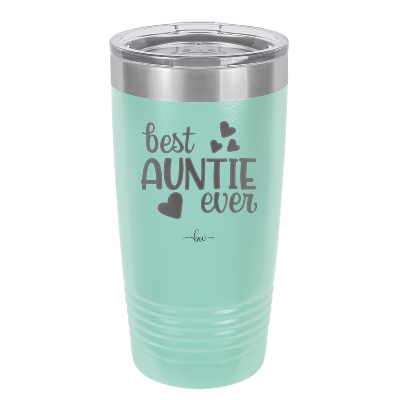 Best Auntie Ever - Laser Engraved Stainless Steel Drinkware - 2114 -