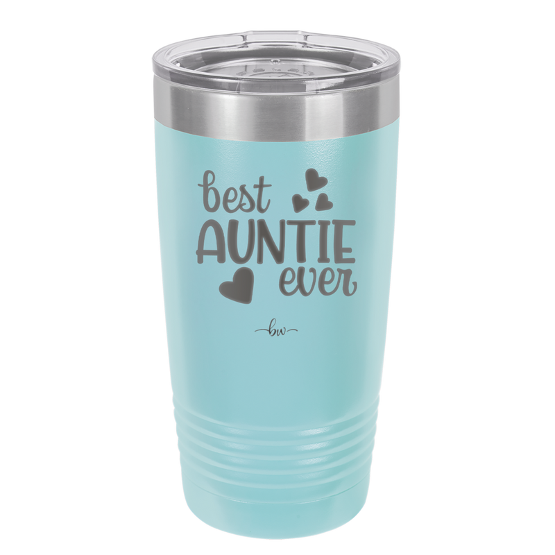 Best Auntie Ever - Laser Engraved Stainless Steel Drinkware - 2114 -