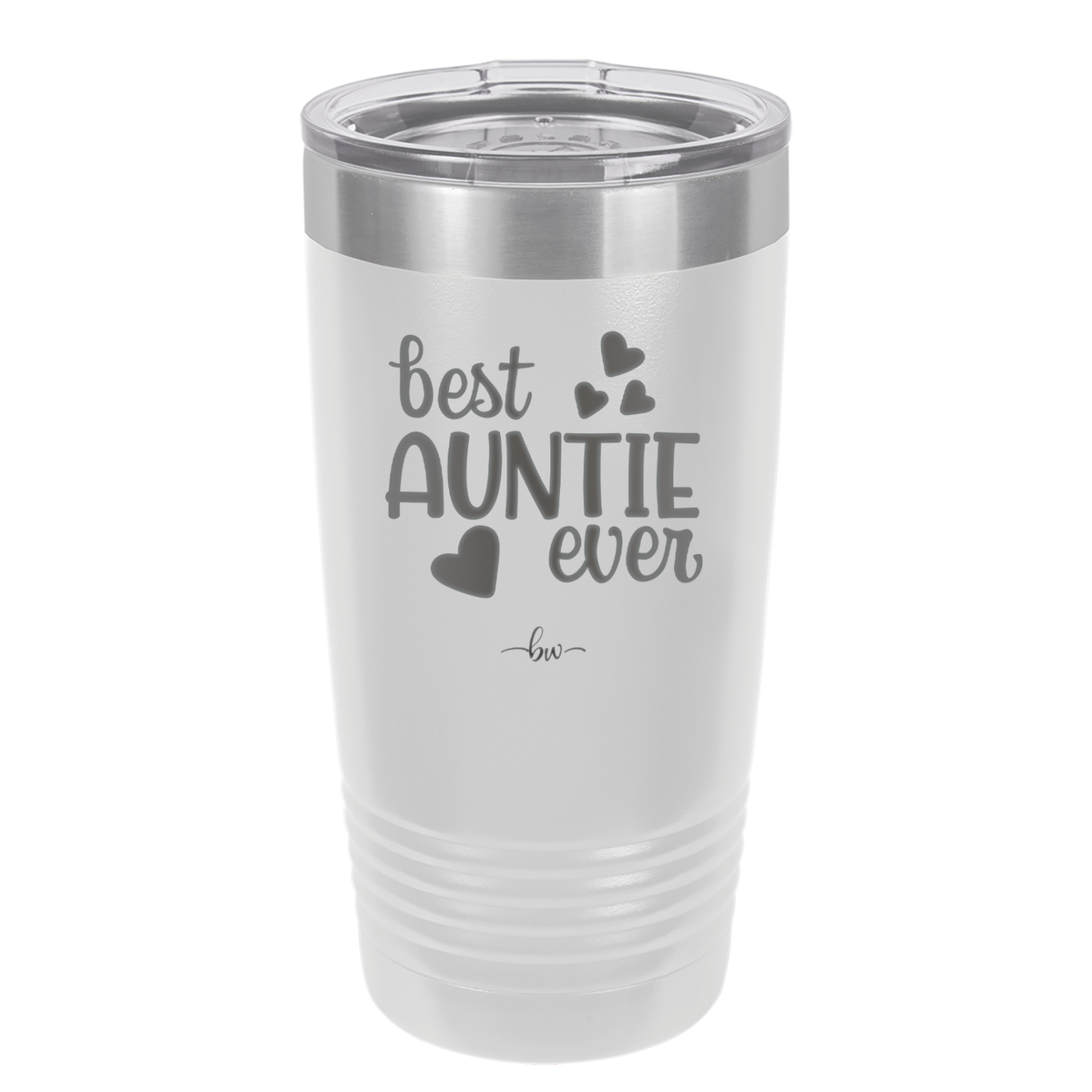 Best Auntie Ever - Laser Engraved Stainless Steel Drinkware - 2114 -