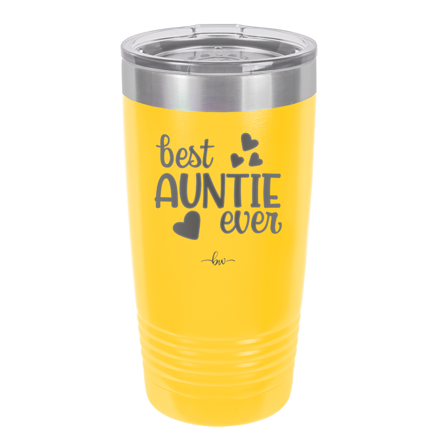 Best Auntie Ever - Laser Engraved Stainless Steel Drinkware - 2114 -