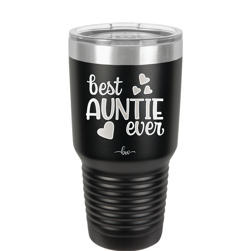 Best Auntie Ever - Laser Engraved Stainless Steel Drinkware - 2114 -