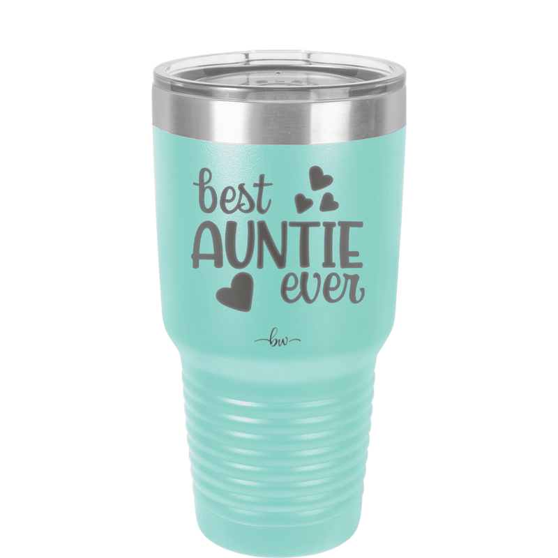 Best Auntie Ever - Laser Engraved Stainless Steel Drinkware - 2114 -