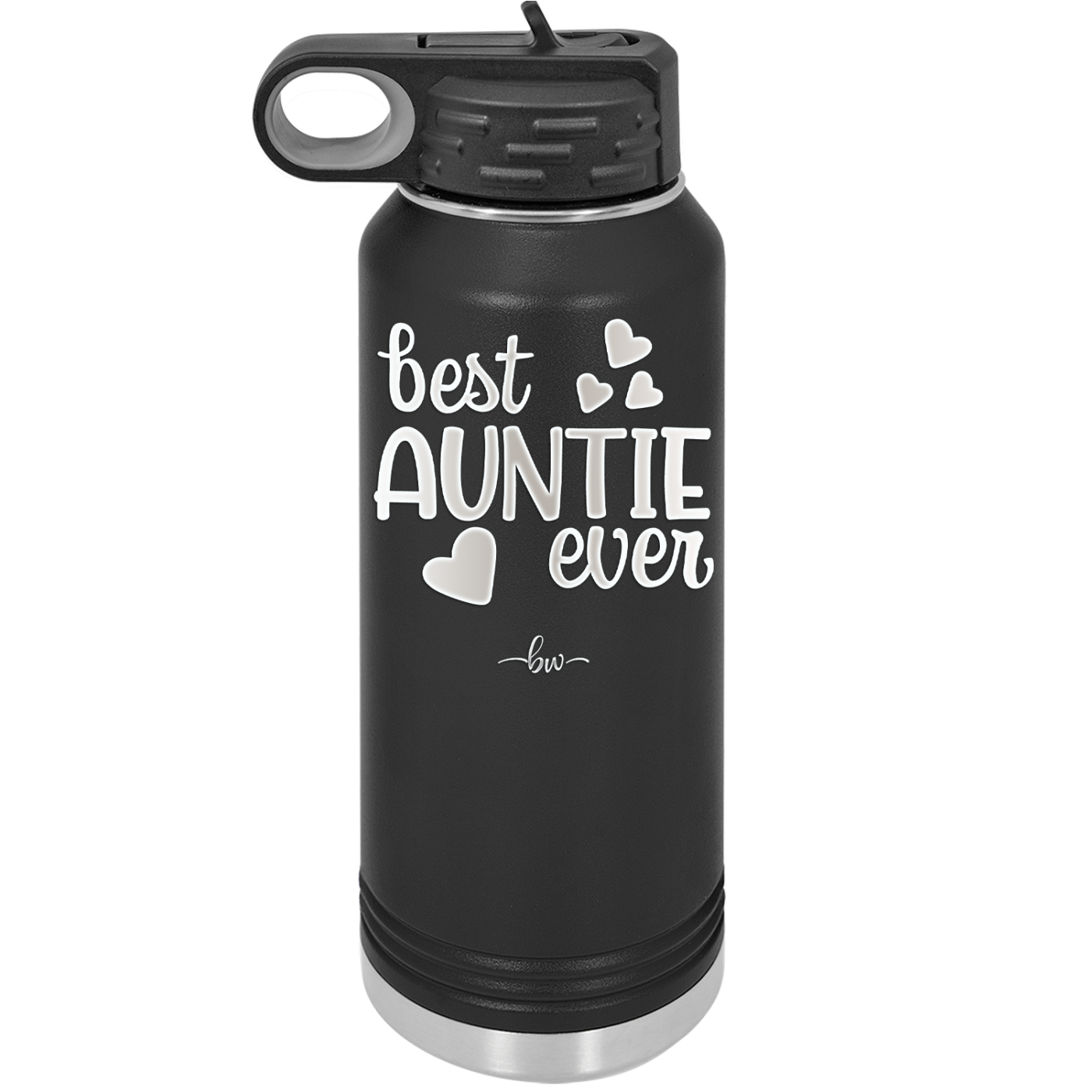 Best Auntie Ever - Laser Engraved Stainless Steel Drinkware - 2114 -