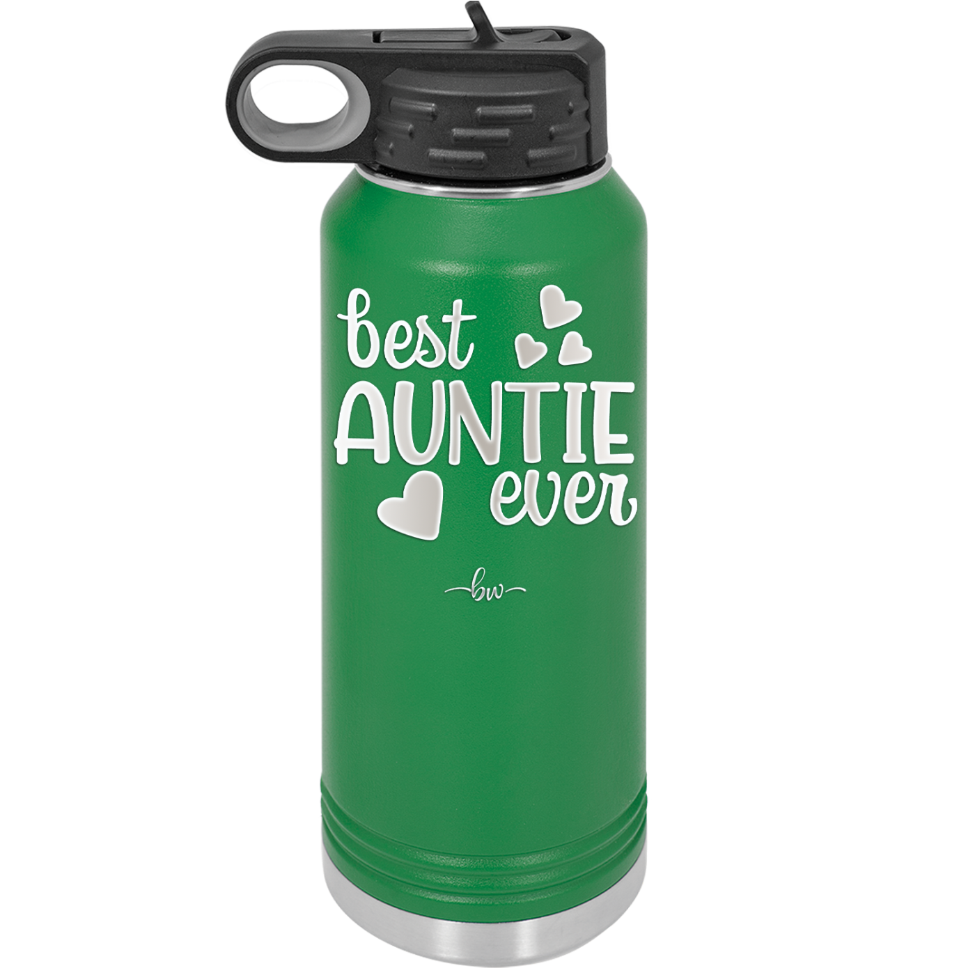 Best Auntie Ever - Laser Engraved Stainless Steel Drinkware - 2114 -