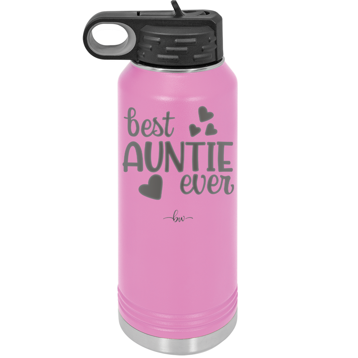 Best Auntie Ever - Laser Engraved Stainless Steel Drinkware - 2114 -