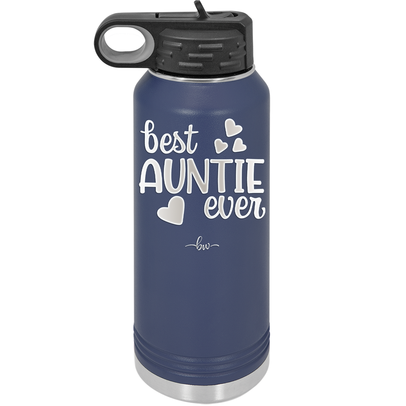 Best Auntie Ever - Laser Engraved Stainless Steel Drinkware - 2114 -