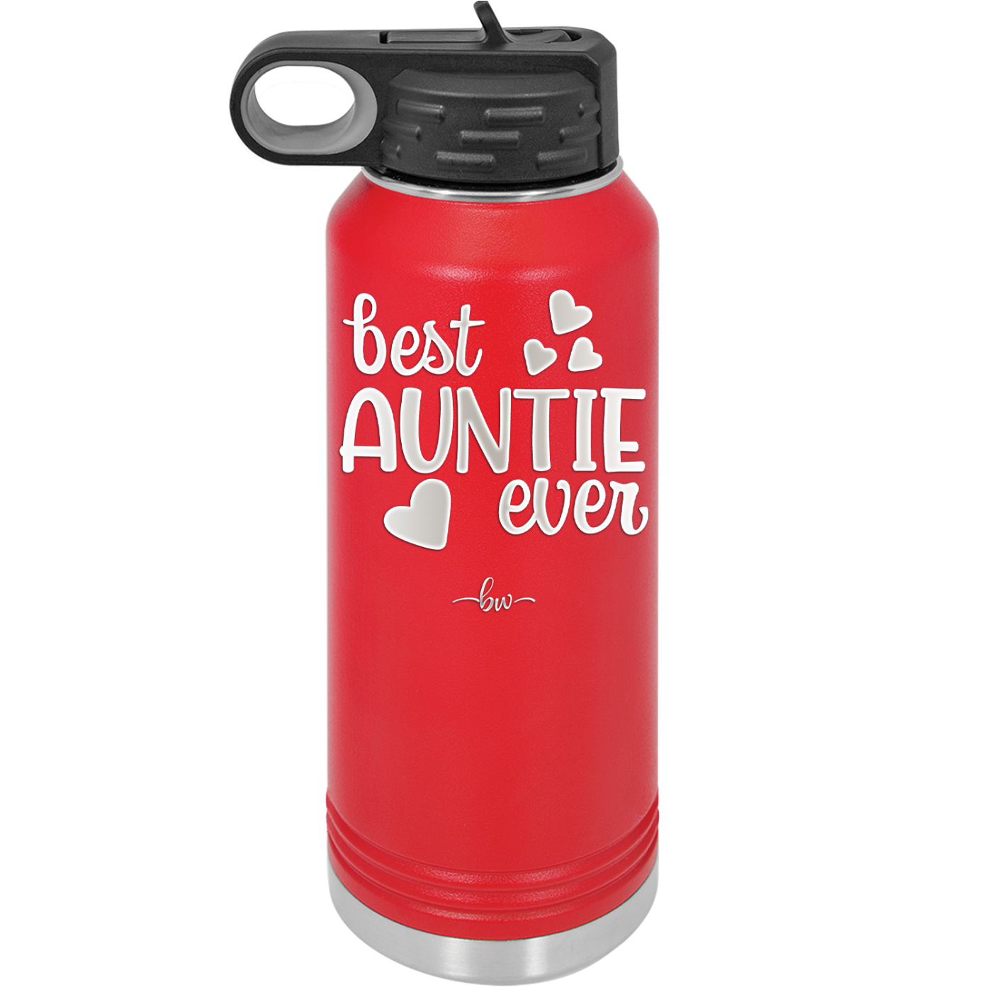 Best Auntie Ever - Laser Engraved Stainless Steel Drinkware - 2114 -
