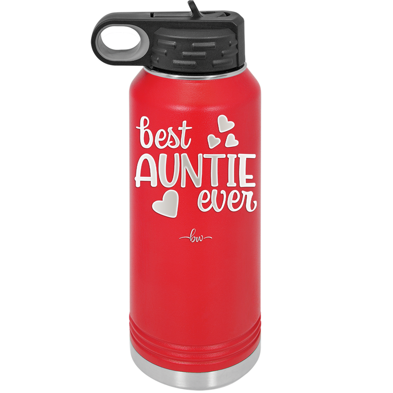 Best Auntie Ever - Laser Engraved Stainless Steel Drinkware - 2114 -