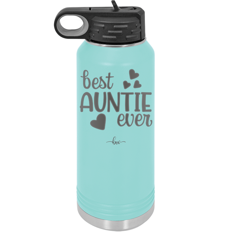 Best Auntie Ever - Laser Engraved Stainless Steel Drinkware - 2114 -