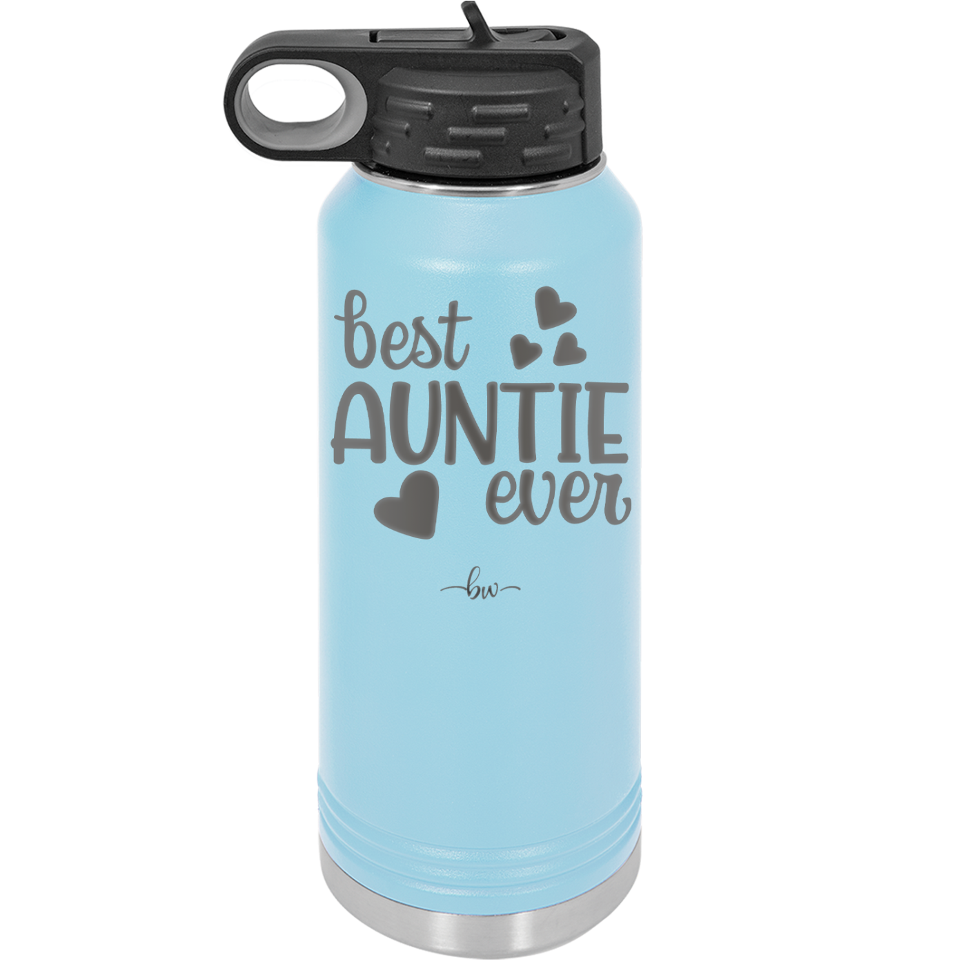 Best Auntie Ever - Laser Engraved Stainless Steel Drinkware - 2114 -