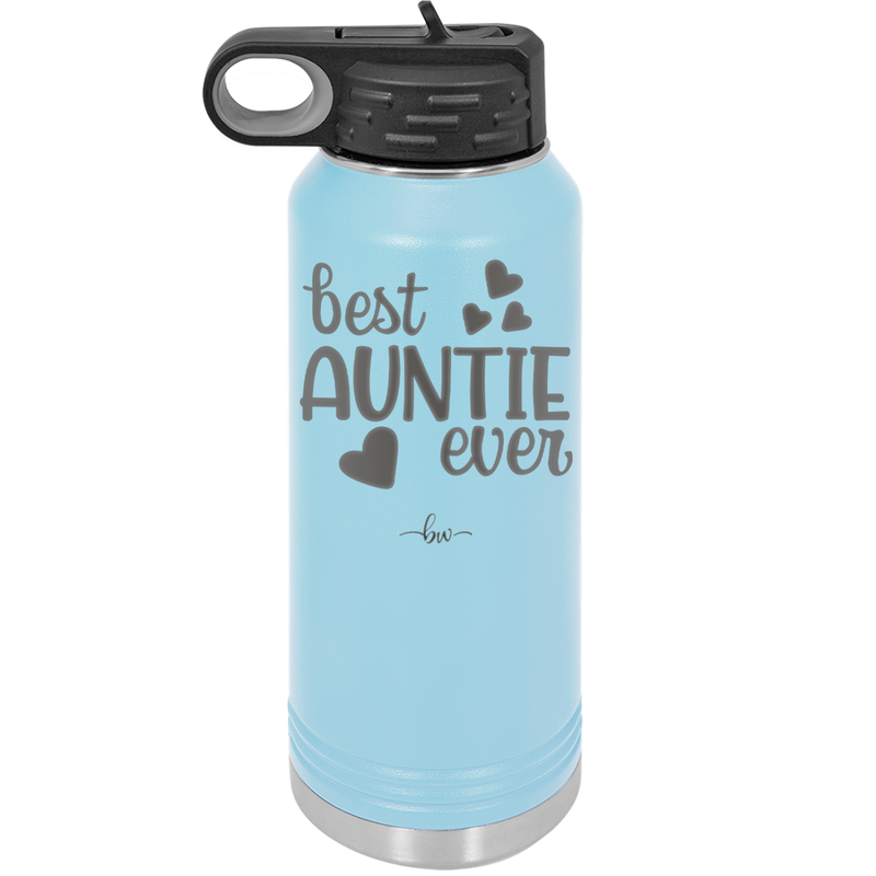 Best Auntie Ever - Laser Engraved Stainless Steel Drinkware - 2114 -