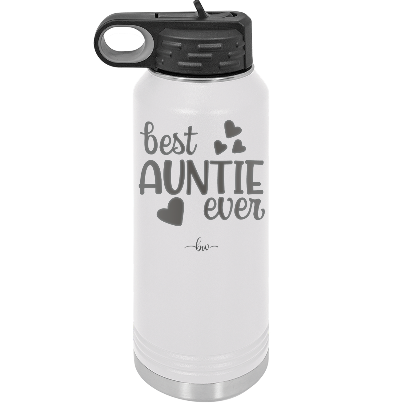 Best Auntie Ever - Laser Engraved Stainless Steel Drinkware - 2114 -