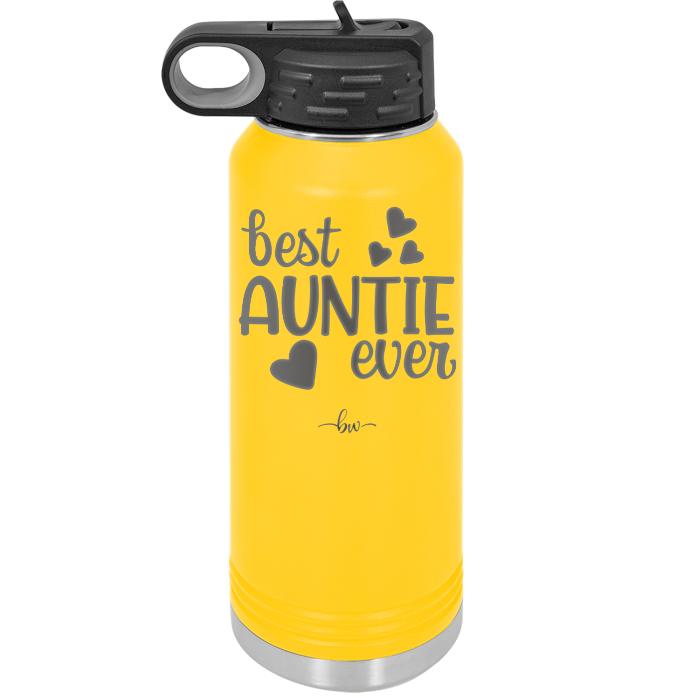 Best Auntie Ever - Laser Engraved Stainless Steel Drinkware - 2114 -