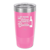 I Just Rescued Some Wine it Was Trapped in a Bottle - Laser Engraved Stainless Steel Drinkware - 2115 -