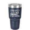 I Run on Tacos and Margaritas - Laser Engraved Stainless Steel Drinkware - 2124 -