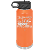 I Run on Tacos and Margaritas - Laser Engraved Stainless Steel Drinkware - 2124 -