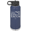 Will Cut Hair for Tacos - Laser Engraved Stainless Steel Drinkware - 2128 -