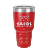 I Wonder if Tacos Think About Me Too - Laser Engraved Stainless Steel Drinkware - 2130 -