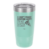 I Can't Make Everyone Happy I'm Not a Pizza - Laser Engraved Stainless Steel Drinkware - 2133 -