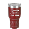 Pizza Tastes Like Skinny Can Go Fuck Itself - Laser Engraved Stainless Steel Drinkware - 2138 -