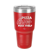 Pizza Tastes Like Skinny Can Go Fuck Itself - Laser Engraved Stainless Steel Drinkware - 2138 -