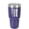 Fuck It Stick Figure - Laser Engraved Stainless Steel Drinkware - 2139 -