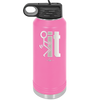Fuck It Stick Figure - Laser Engraved Stainless Steel Drinkware - 2139 -