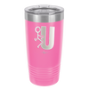 Fuck U Stick Figure - Laser Engraved Stainless Steel Drinkware - 2140 -