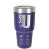 Fuck U Stick Figure - Laser Engraved Stainless Steel Drinkware - 2140 -