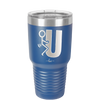 Fuck U Stick Figure - Laser Engraved Stainless Steel Drinkware - 2140 -