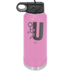Fuck U Stick Figure - Laser Engraved Stainless Steel Drinkware - 2140 -