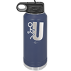 Fuck U Stick Figure - Laser Engraved Stainless Steel Drinkware - 2140 -