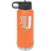 Fuck U Stick Figure - Laser Engraved Stainless Steel Drinkware - 2140 -