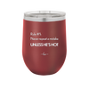 Rule 1 Never Repeat a Mistake Unless He's Hot - Laser Engraved Stainless Steel Drinkware - 2143 -