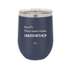 Rule 1 Never Repeat a Mistake Unless He's Hot - Laser Engraved Stainless Steel Drinkware - 2143 -