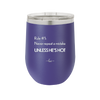 Rule 1 Never Repeat a Mistake Unless He's Hot - Laser Engraved Stainless Steel Drinkware - 2143 -