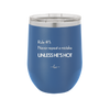 Rule 1 Never Repeat a Mistake Unless He's Hot - Laser Engraved Stainless Steel Drinkware - 2143 -