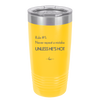 Rule 1 Never Repeat a Mistake Unless He's Hot - Laser Engraved Stainless Steel Drinkware - 2143 -