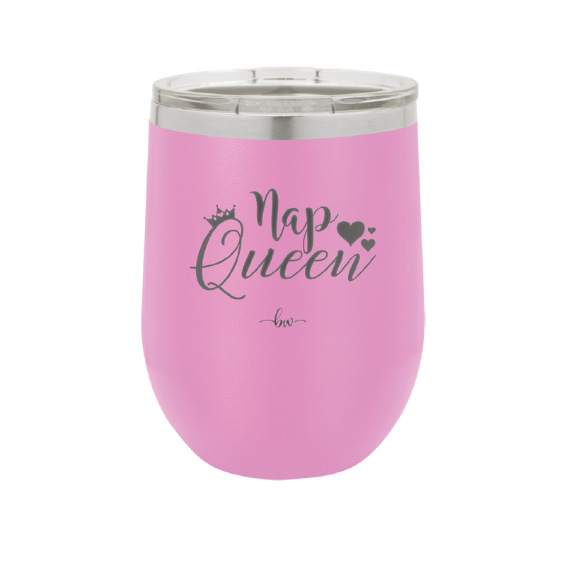 Nap Queen - Laser Engraved Stainless Steel Drinkware - 2156 -