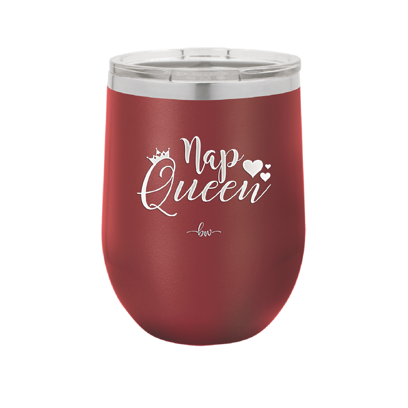 Nap Queen - Laser Engraved Stainless Steel Drinkware - 2156 -