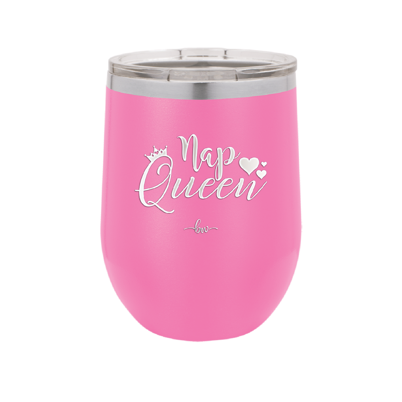 Nap Queen - Laser Engraved Stainless Steel Drinkware - 2156 -