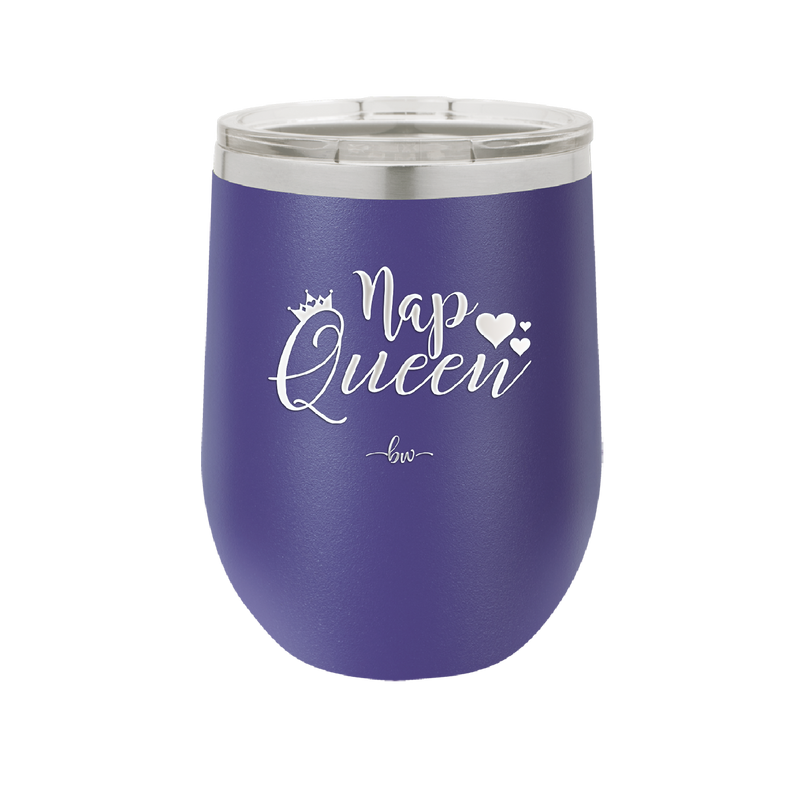 Nap Queen - Laser Engraved Stainless Steel Drinkware - 2156 -