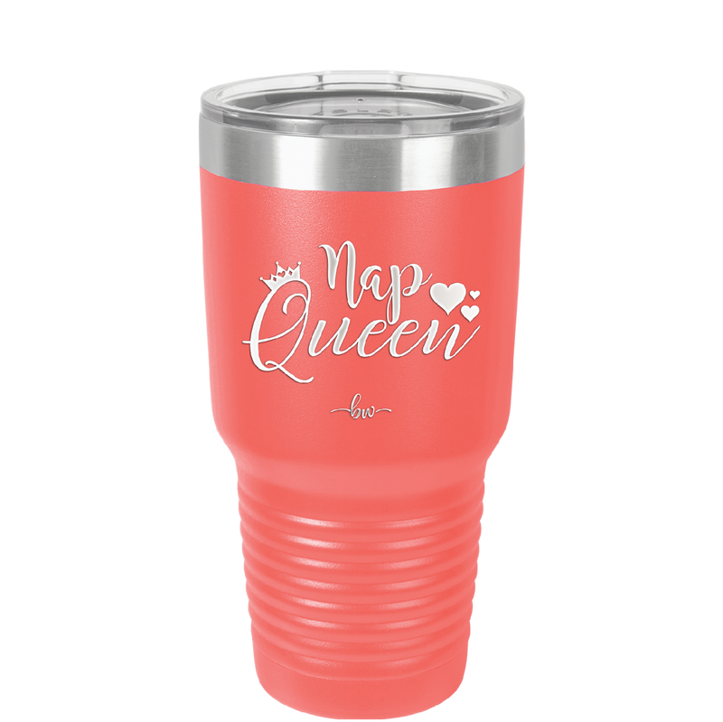 Nap Queen - Laser Engraved Stainless Steel Drinkware - 2156 -