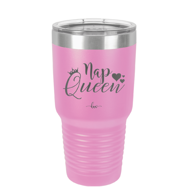 Nap Queen - Laser Engraved Stainless Steel Drinkware - 2156 -