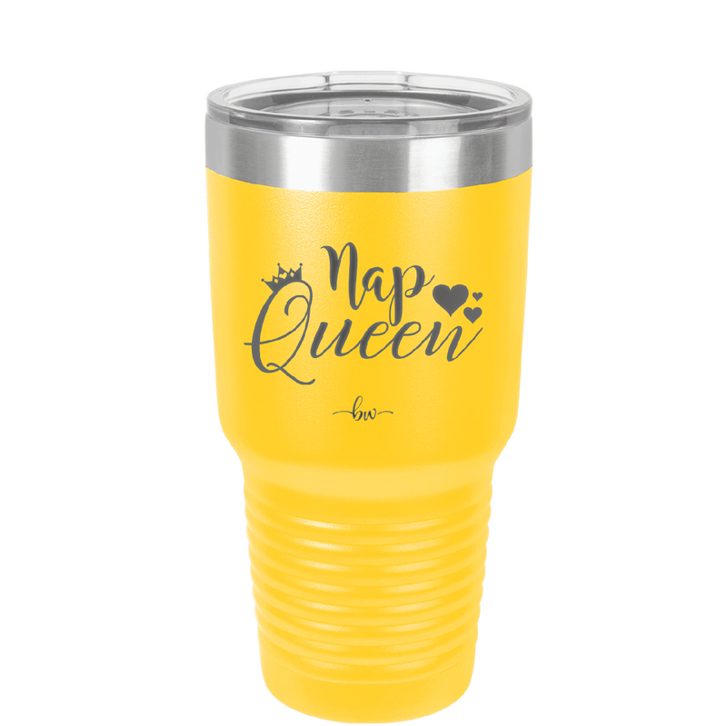 Nap Queen - Laser Engraved Stainless Steel Drinkware - 2156 -