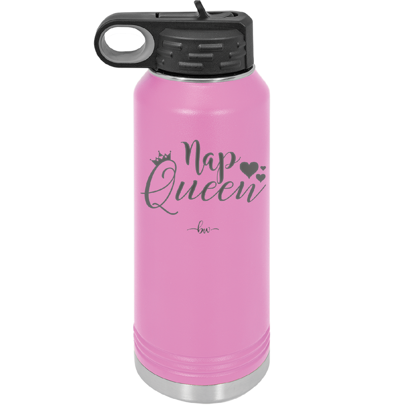 Nap Queen - Laser Engraved Stainless Steel Drinkware - 2156 -
