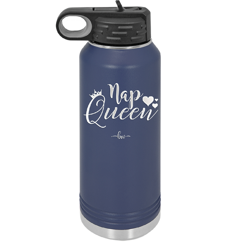 Nap Queen - Laser Engraved Stainless Steel Drinkware - 2156 -