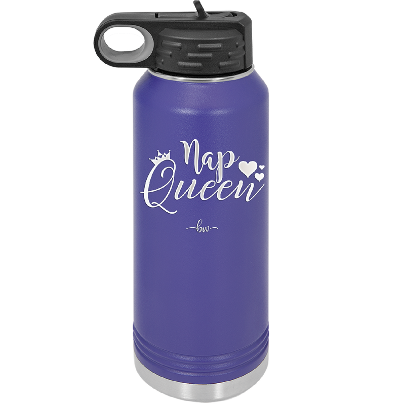 Nap Queen - Laser Engraved Stainless Steel Drinkware - 2156 -